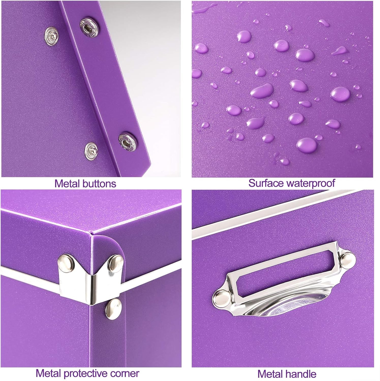 Organizer, Decorative Organizer with Lid, 3-in-1 Set