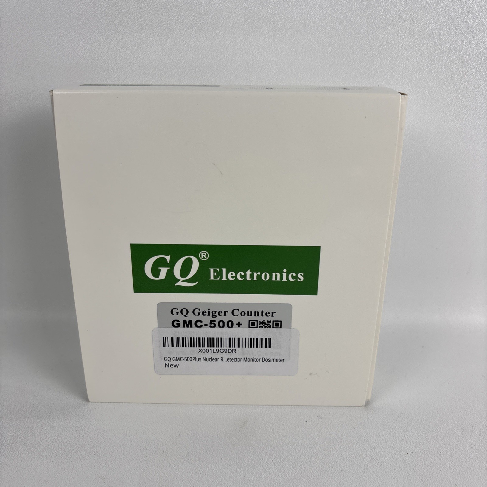 GQ GMC-500 Plus Geiger Counter Radiation Detector BetaGamma X-Ray Dual tube NIB