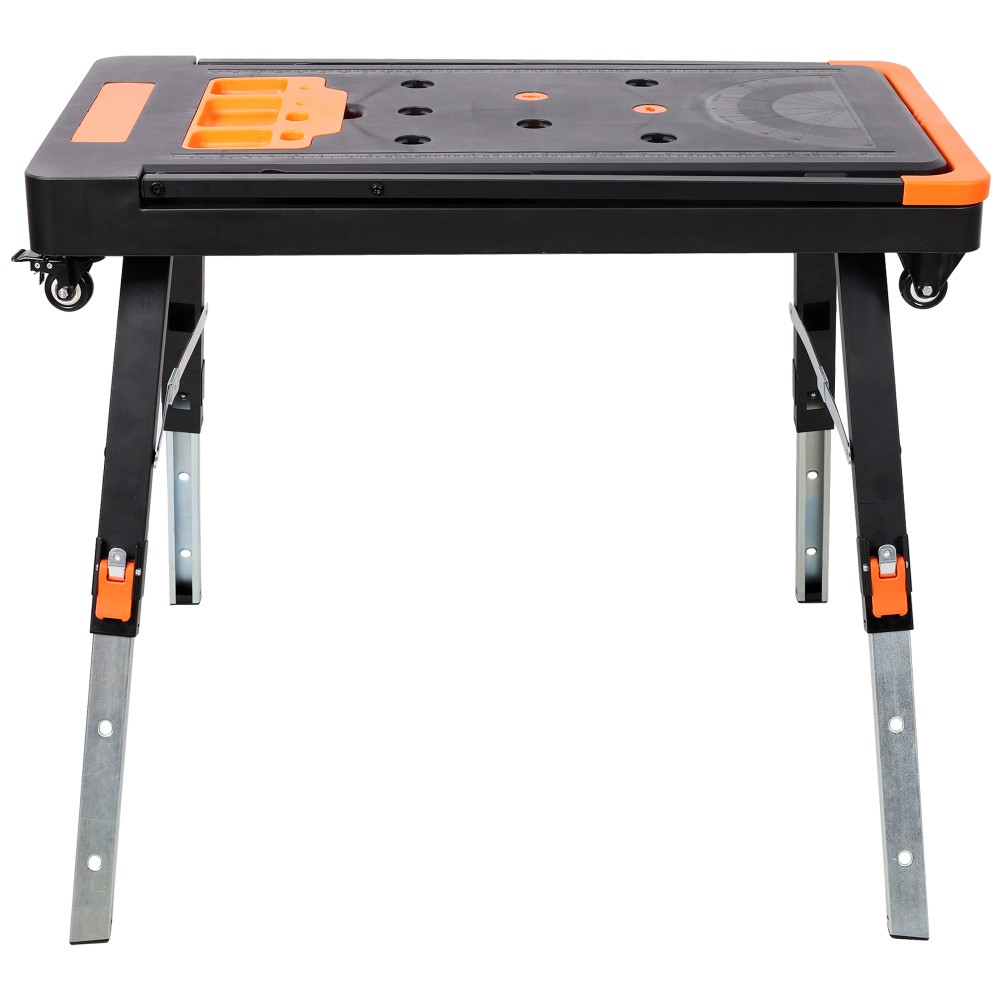 Multifunctional Work Table w/ US Standard Socket, Portable Heavy Duty Workbench