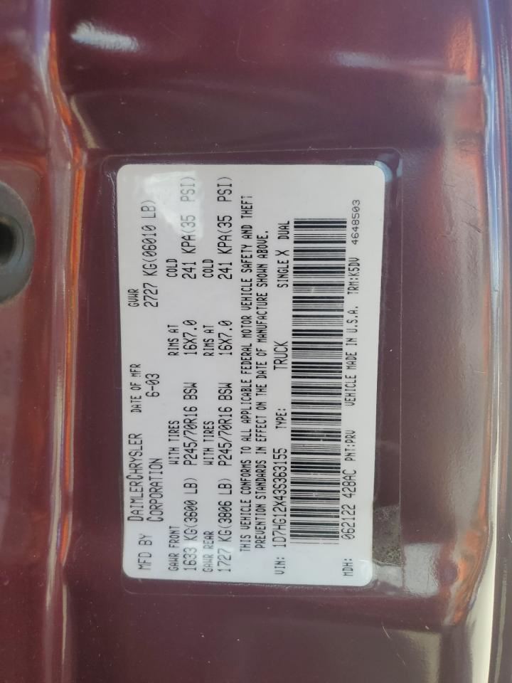 Fuse Box Engine Fits 03 DAKOTA 4936275