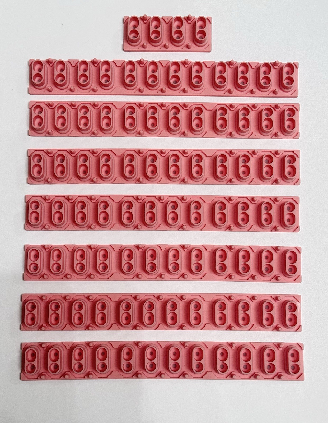 Kronos 2-88 - SV1 88 - Krome 88 - LP350 - SV1-88 RUBBER CONTACT  FULL SET -NEW-