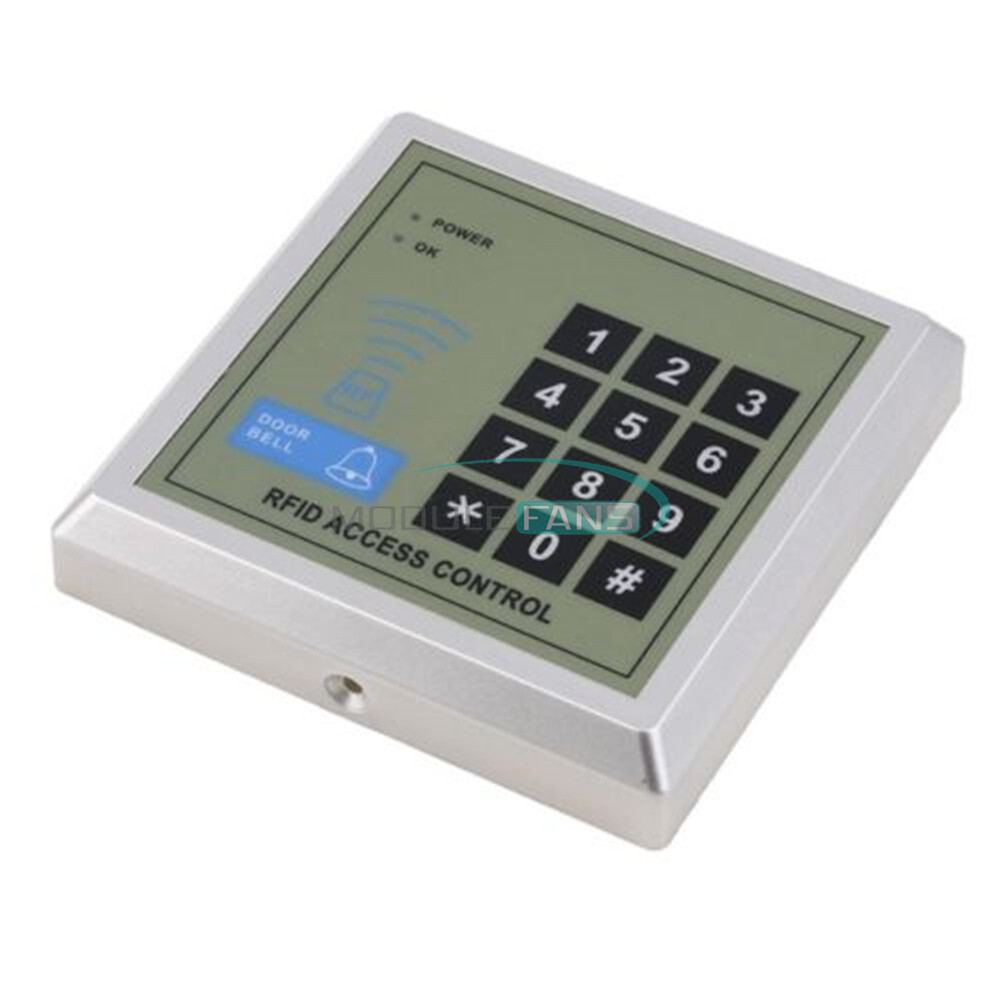 500 User Entry Door Lock Access Security RFID Proximity Control System +180 Keys