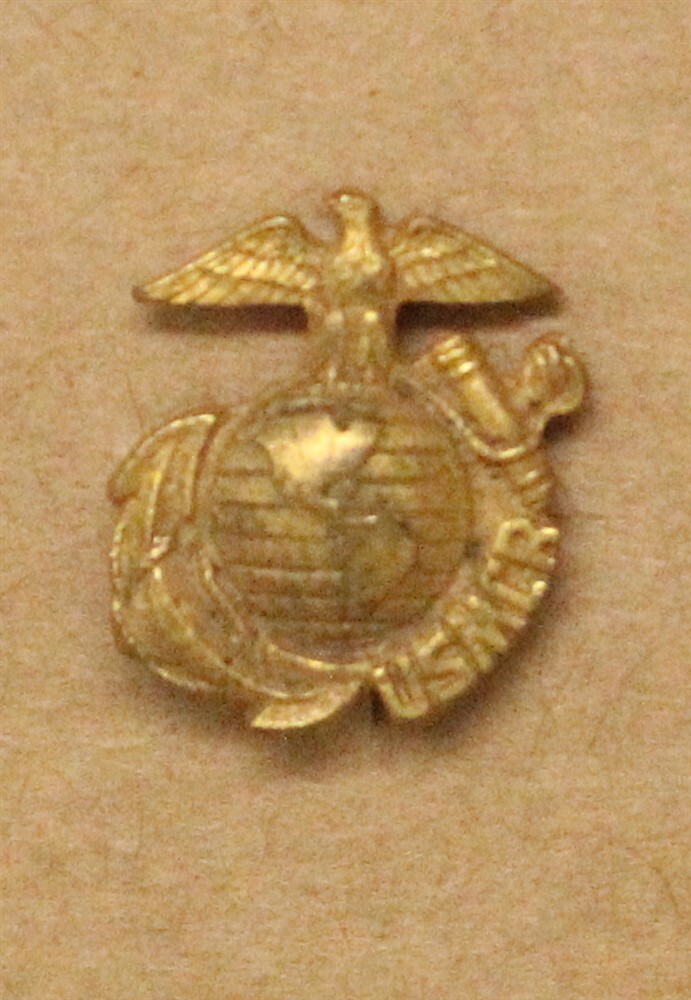 U.S. Marine Corps Reserve EGA lapel pin, WWII era (3224)