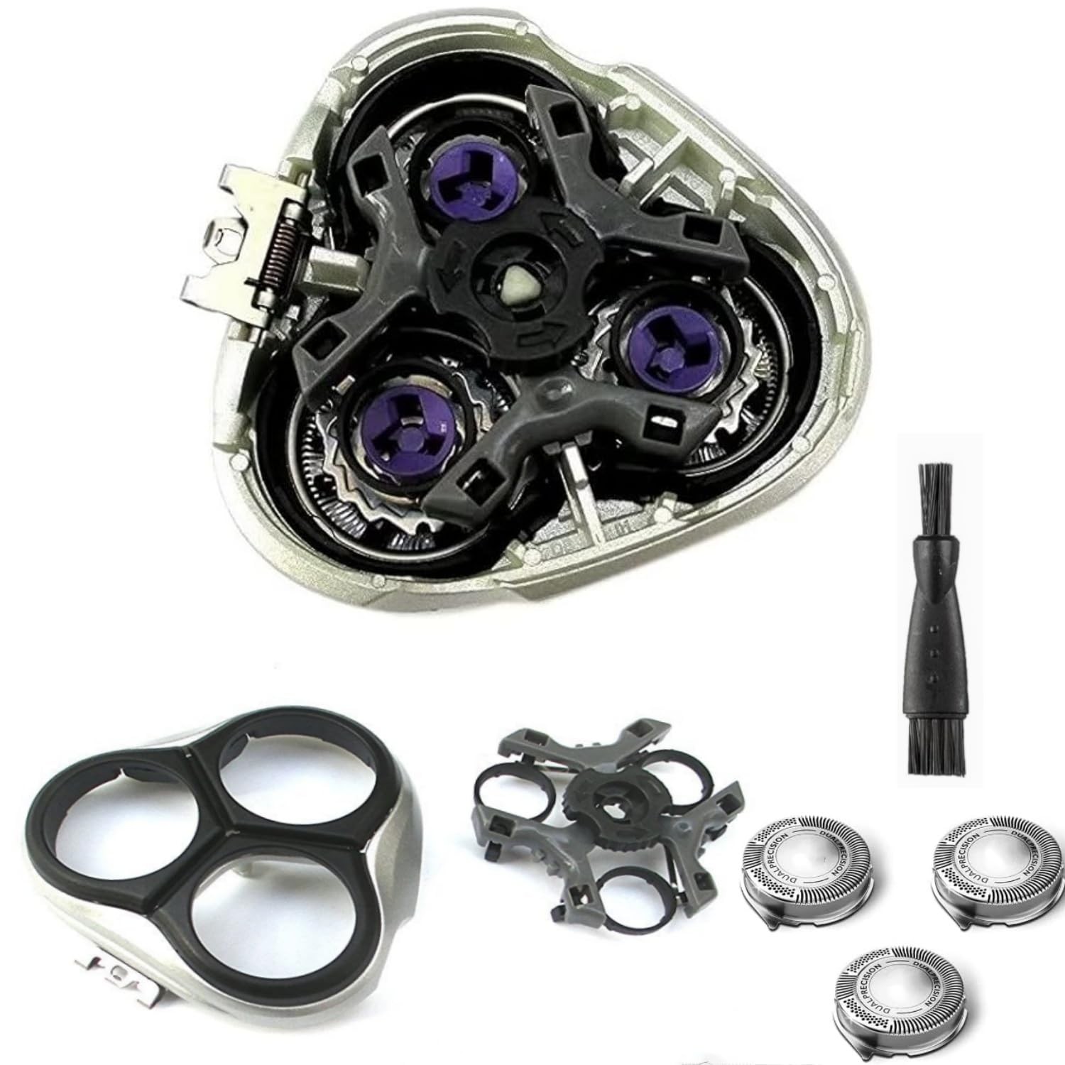 2025 Full Complete HQ8 Replacement Shaver Head Compatible with Norelco...