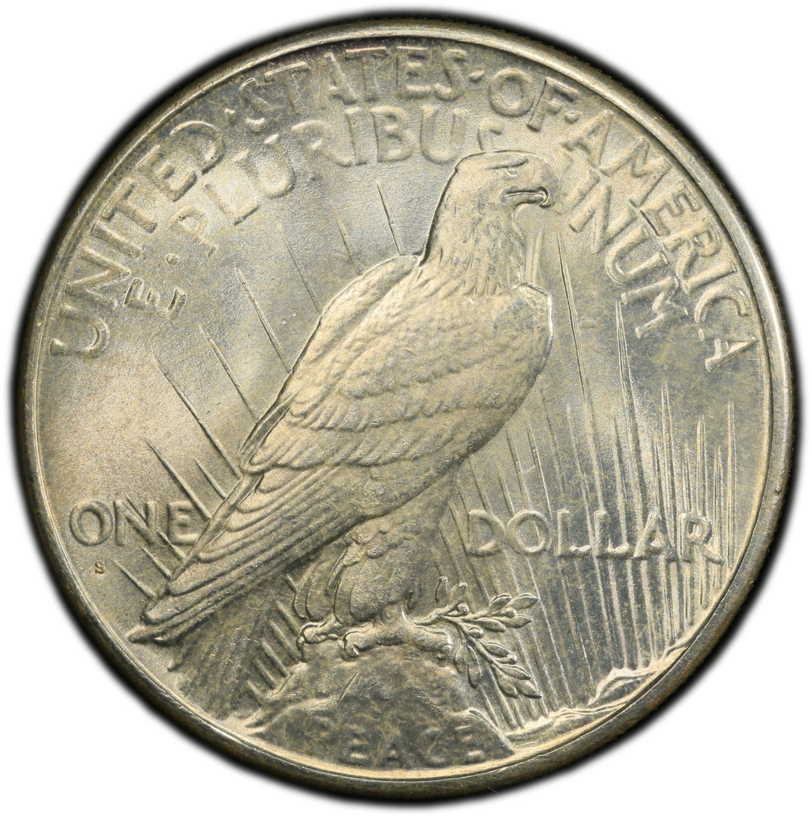 1926-S $1 Peace Dollar PCGS MS66