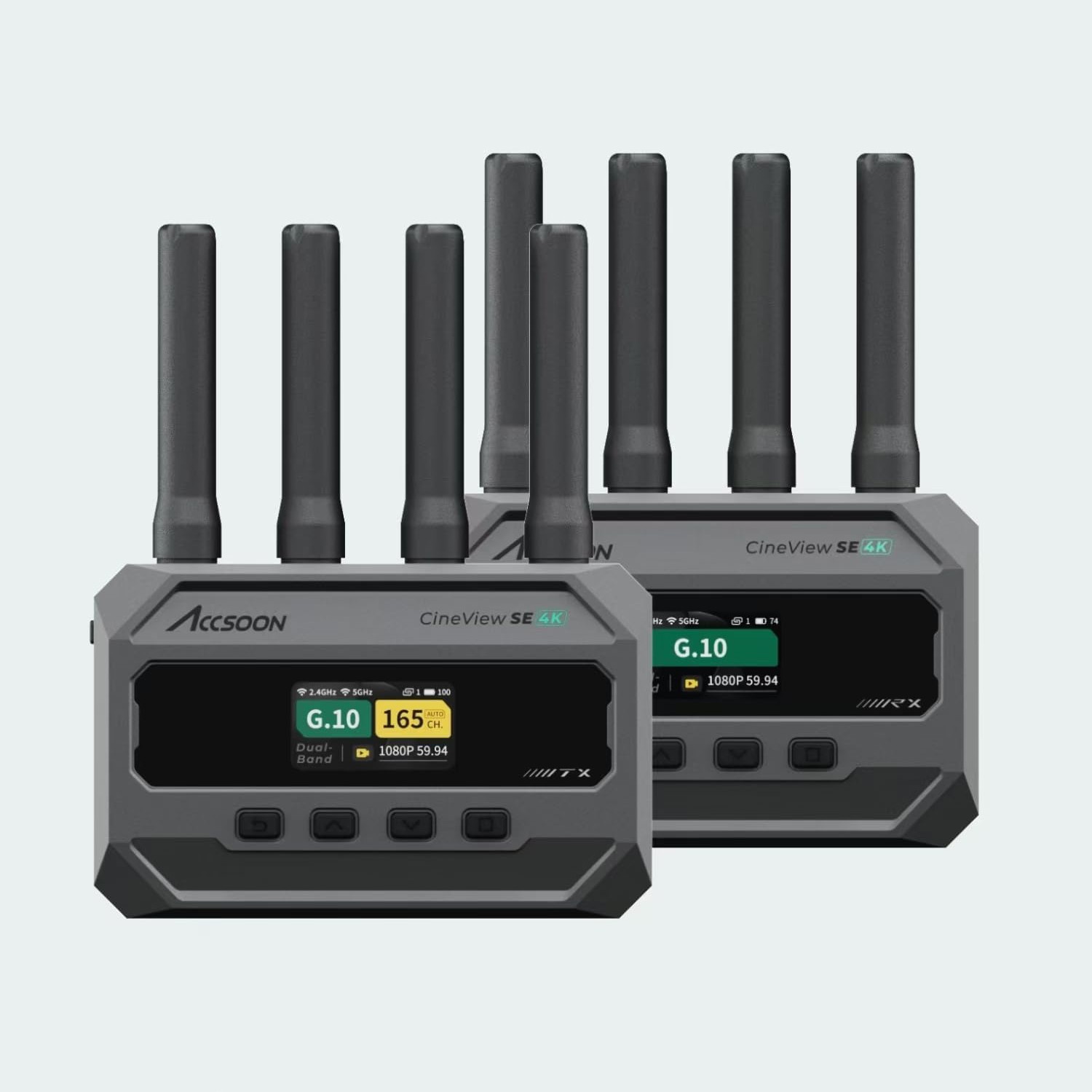ACCSOON CineView SE 4K Wireless Video Transmission System Transmitter Receiver