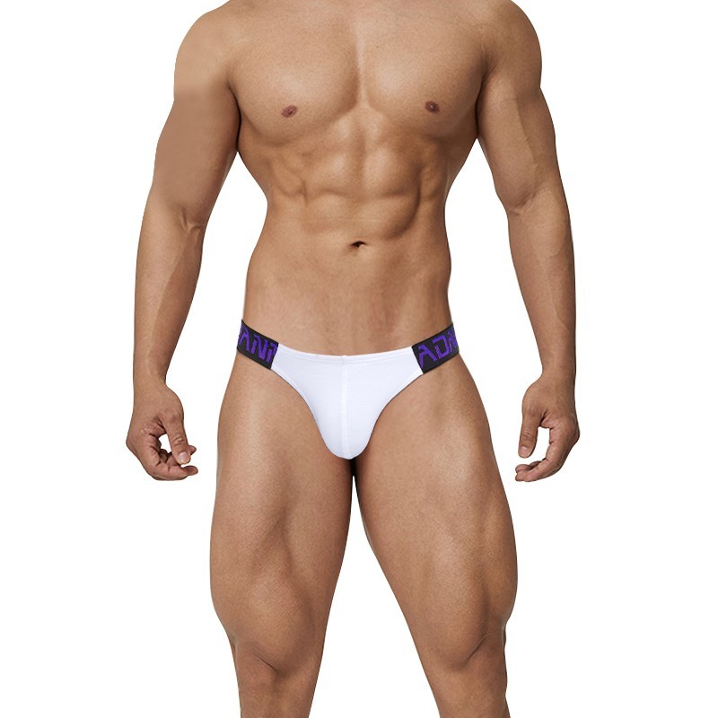 Men's Underwear Briefs Laser Belt Modal Soft Men Low Waist Panties Sexy HipRaise