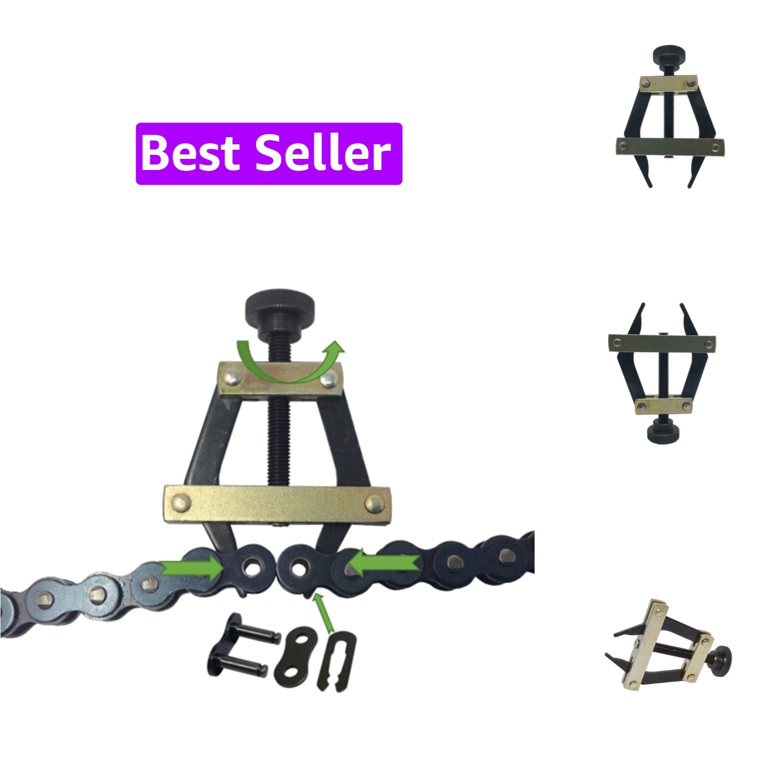 415H,428H, 520,530 Roller Chain Connecting Puller Holder for Motorcycle Bicyc...