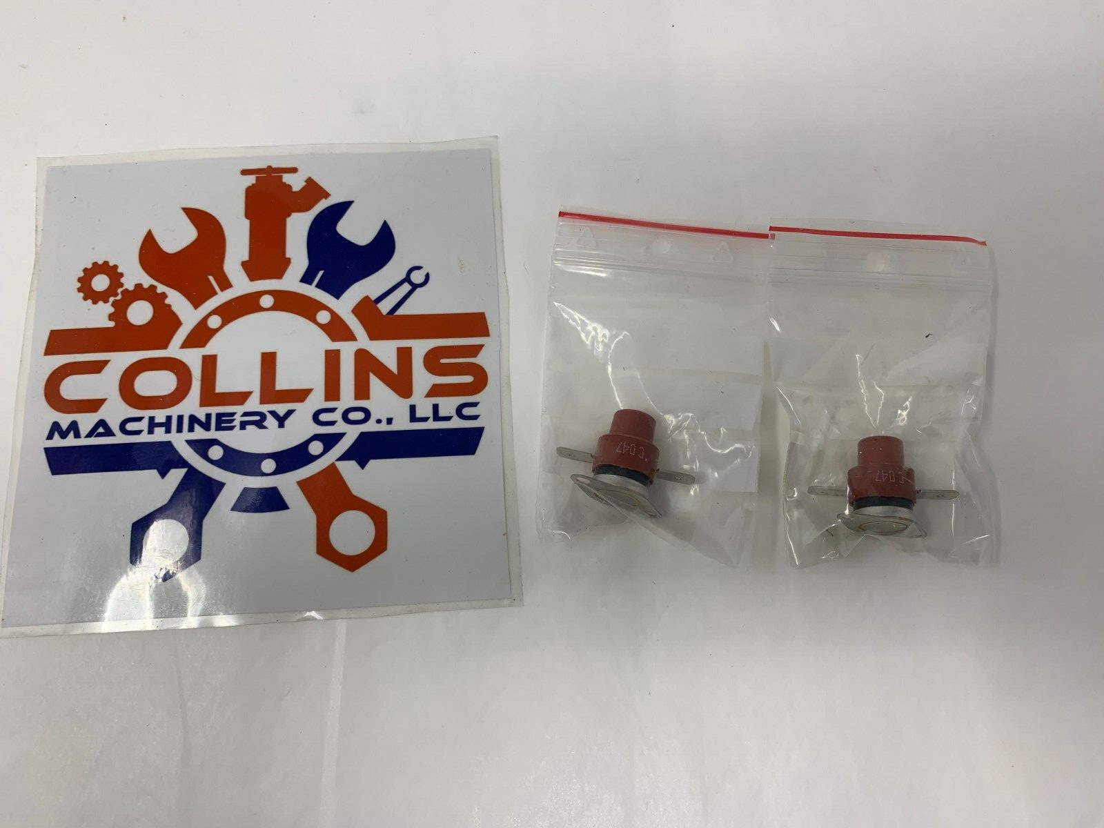Lot of 2 Microtherm C047 Thermal Switches