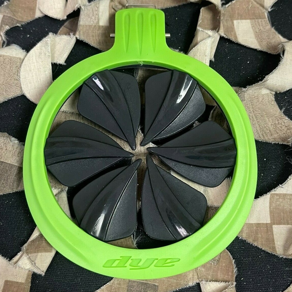 NEW Dye Rotor R2 Quick Feed Lid - Bright Green