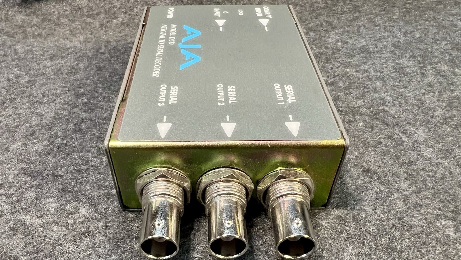AJA D5D NTSC/PAL to SERIAL DECODER