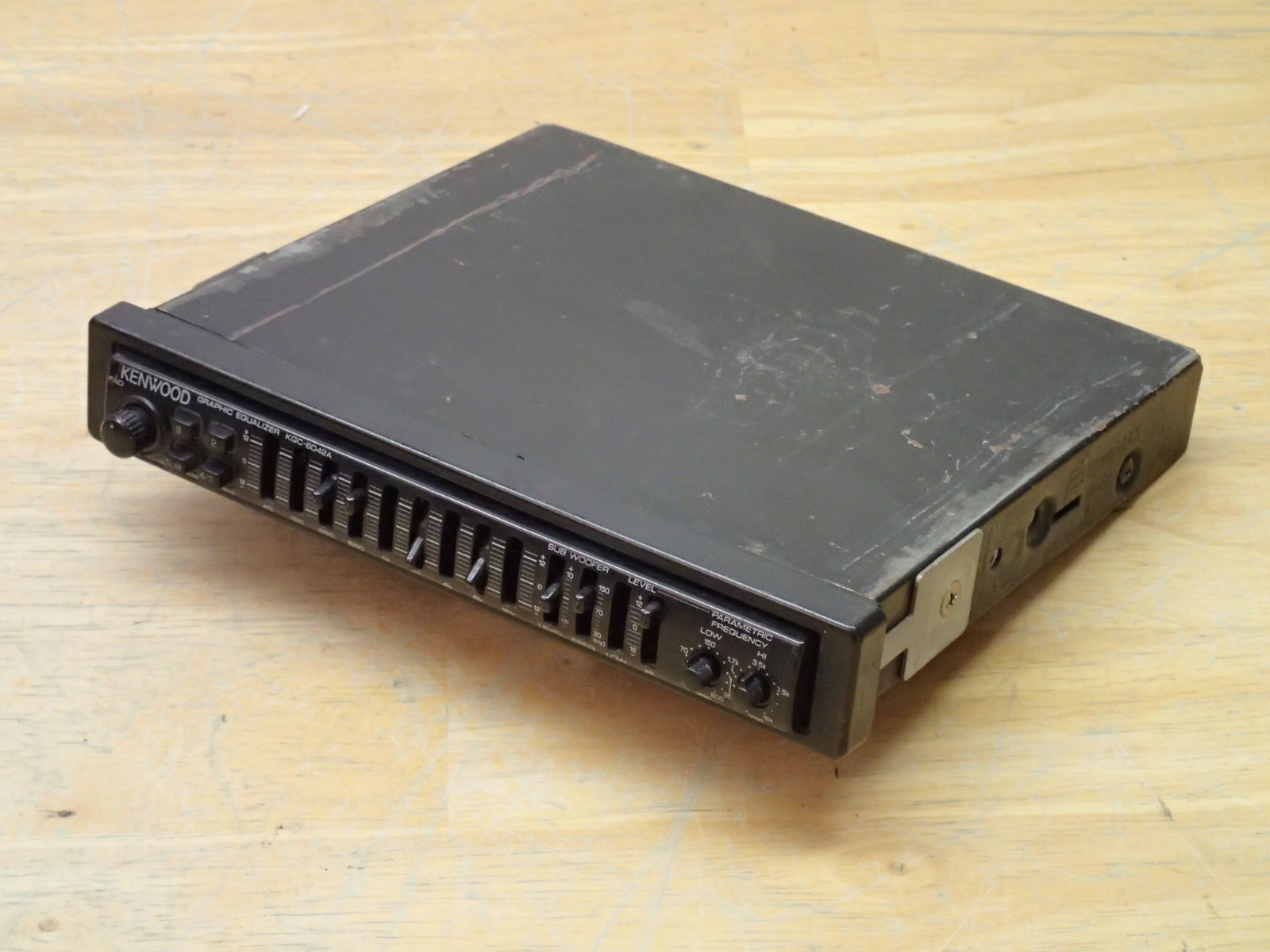 Kenwood KGC-6042A Vintage Old School Graphic Equalizer Rough Damaged Project