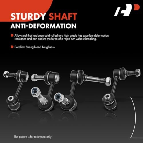 Set of 4, Front & Rear Sway Bar Links Kit Stabilizer Bar Links Compatible