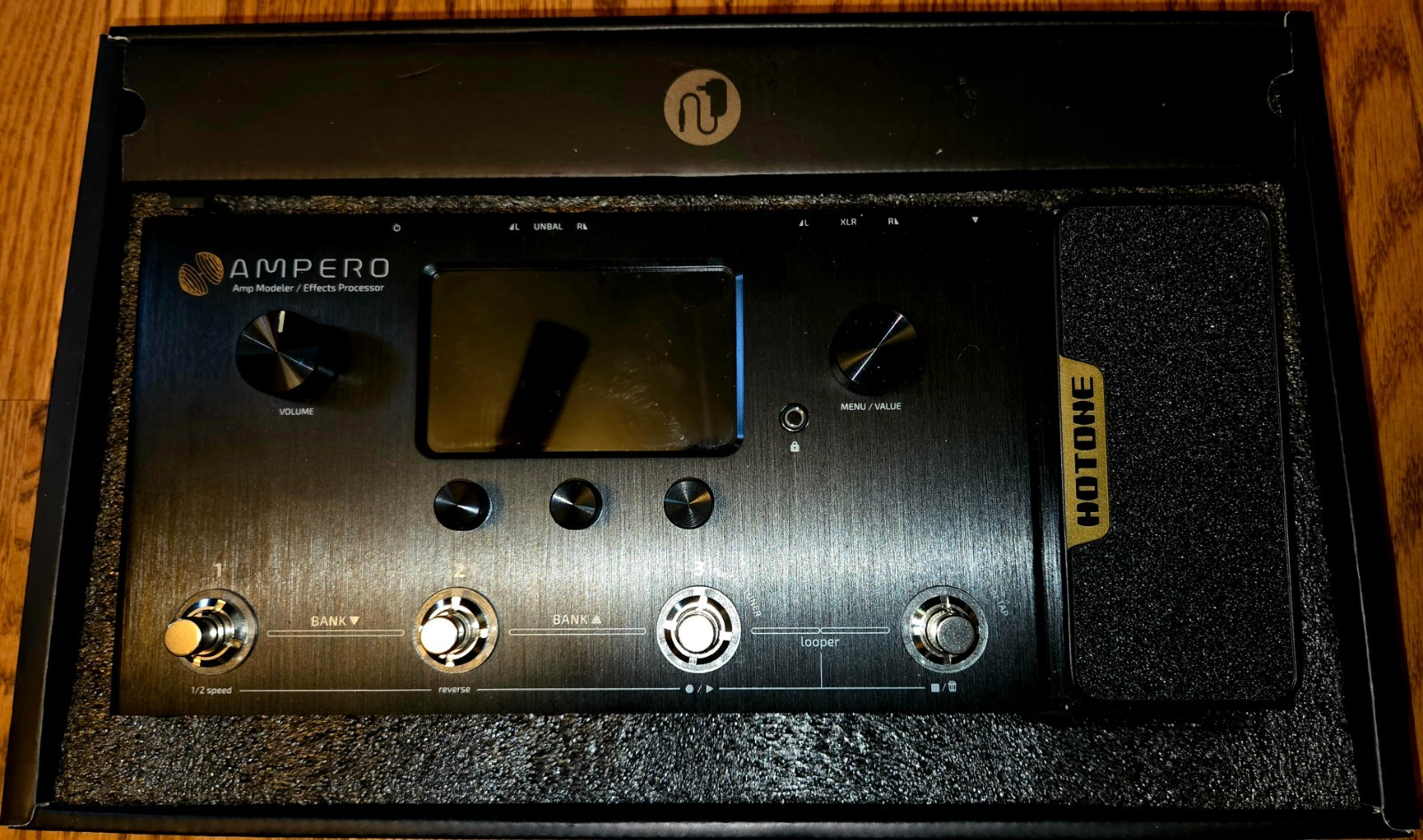 Hotone Ampero TMP100 Amp Modeler and Effects Processor for Electric Guitars