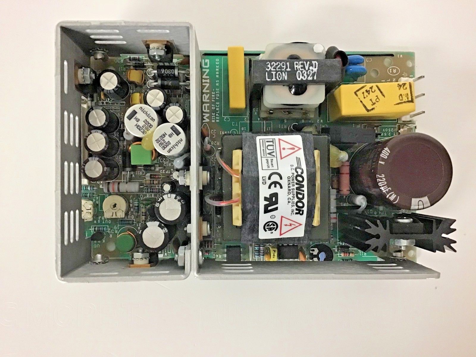 CONDOR Model: GPC55F D.C. Power Supplies, Inc. Input: J1, Output: J2 ~