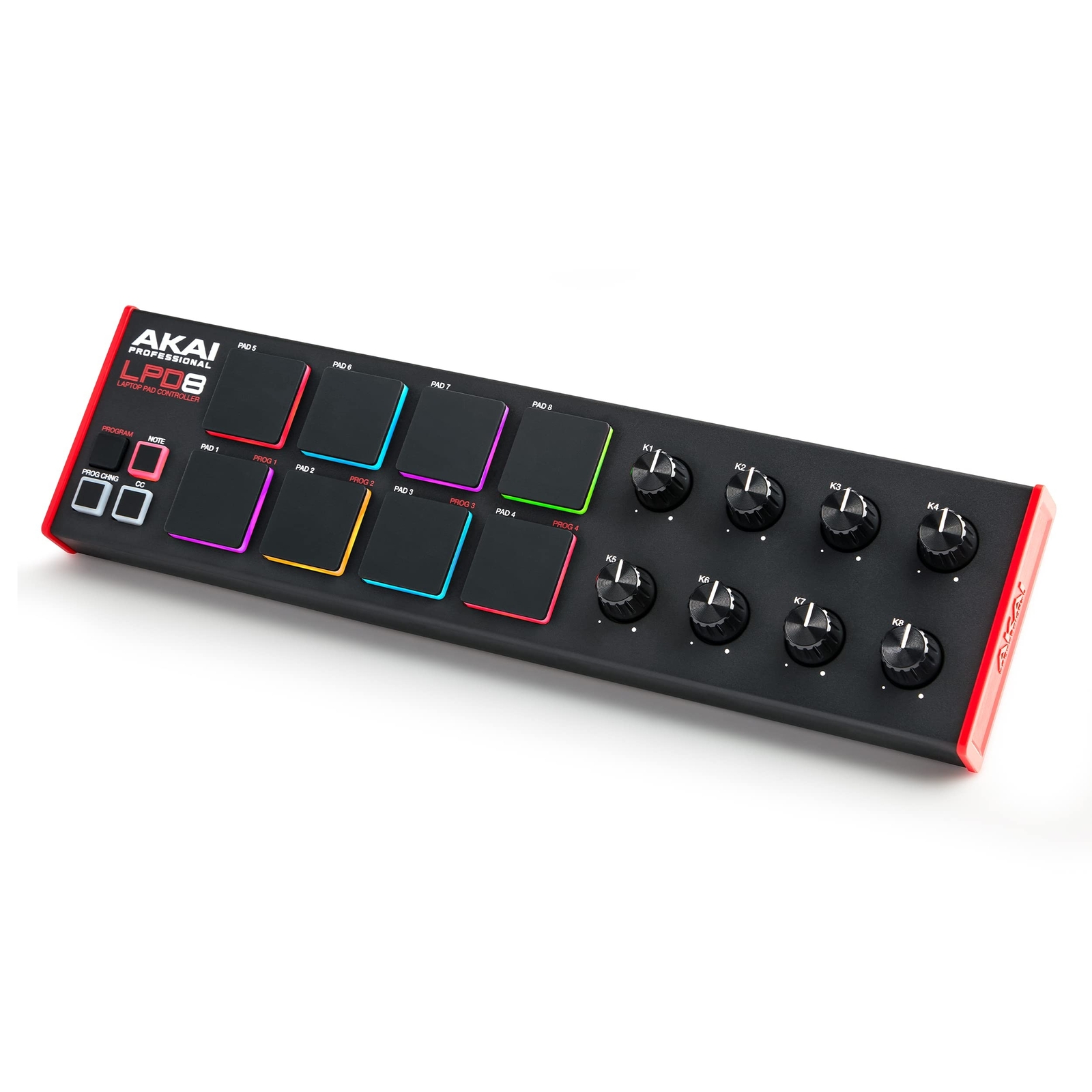 AKAI Professional LPD8 - USB MIDI Controller with 8 Responsive RGB MPC Drum P...