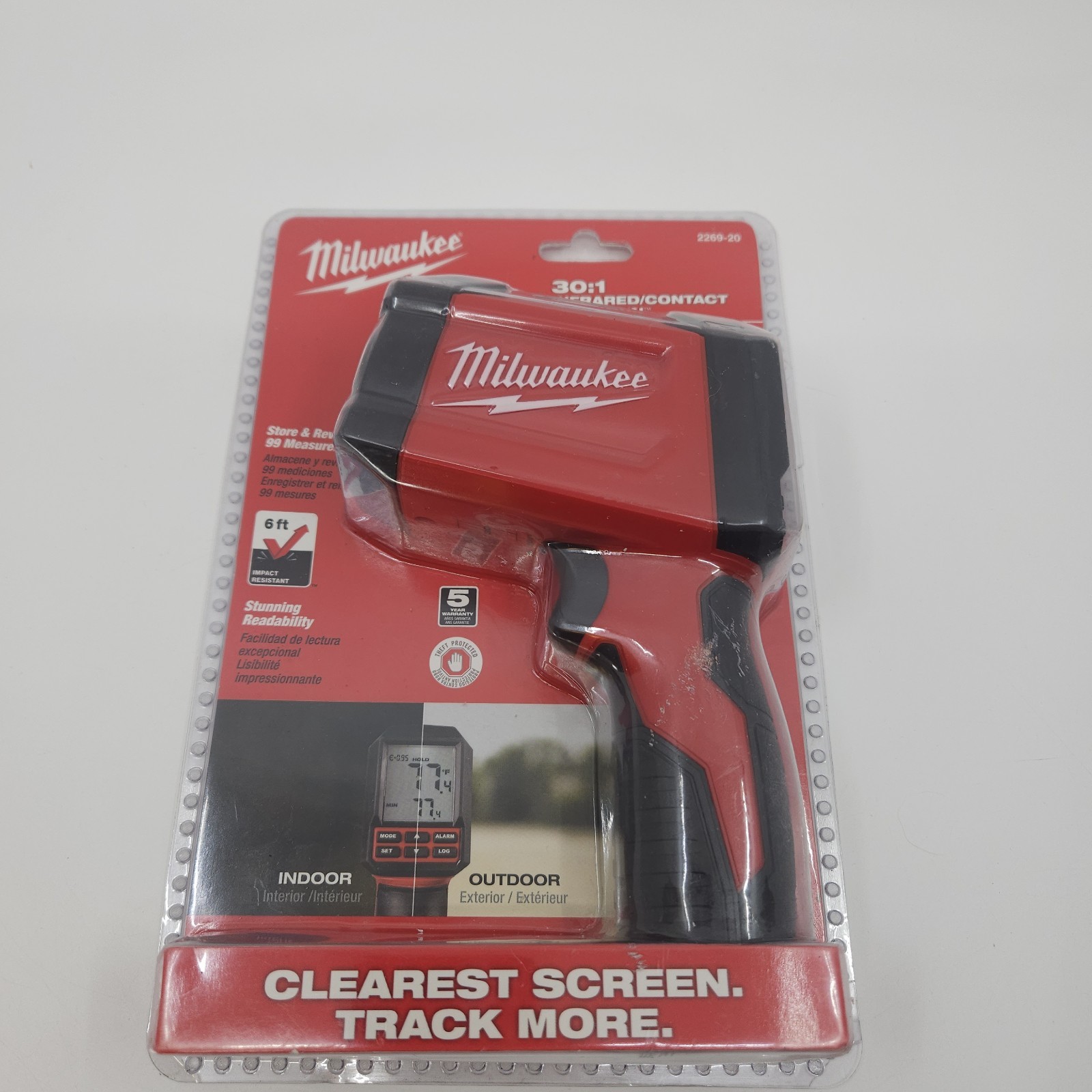 Milwaukee 2269-20 Infrared Contact Temp-Gun - 30:1 -  New In Package