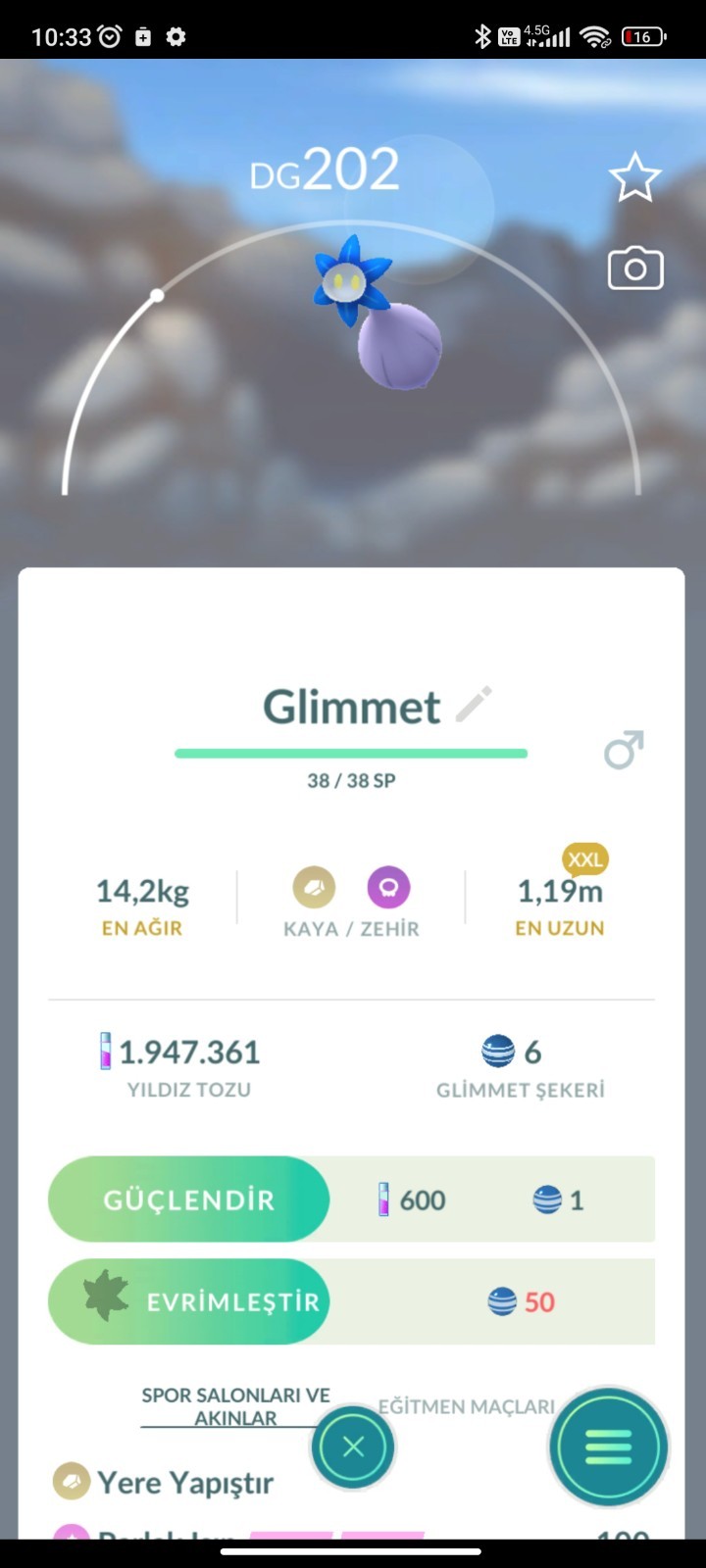 Pokemon XXL TRD Pokemon Go ✨