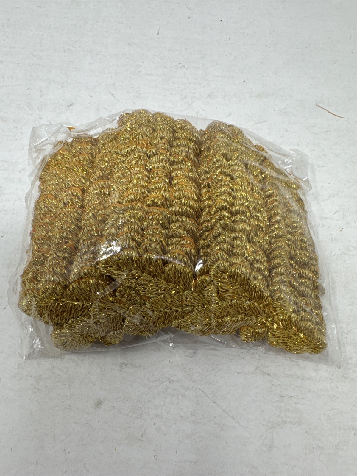 25 Bright Gold Scrambled Eggs Military Masonic Oak Leaf Patches Patch 4" X 1 NOS