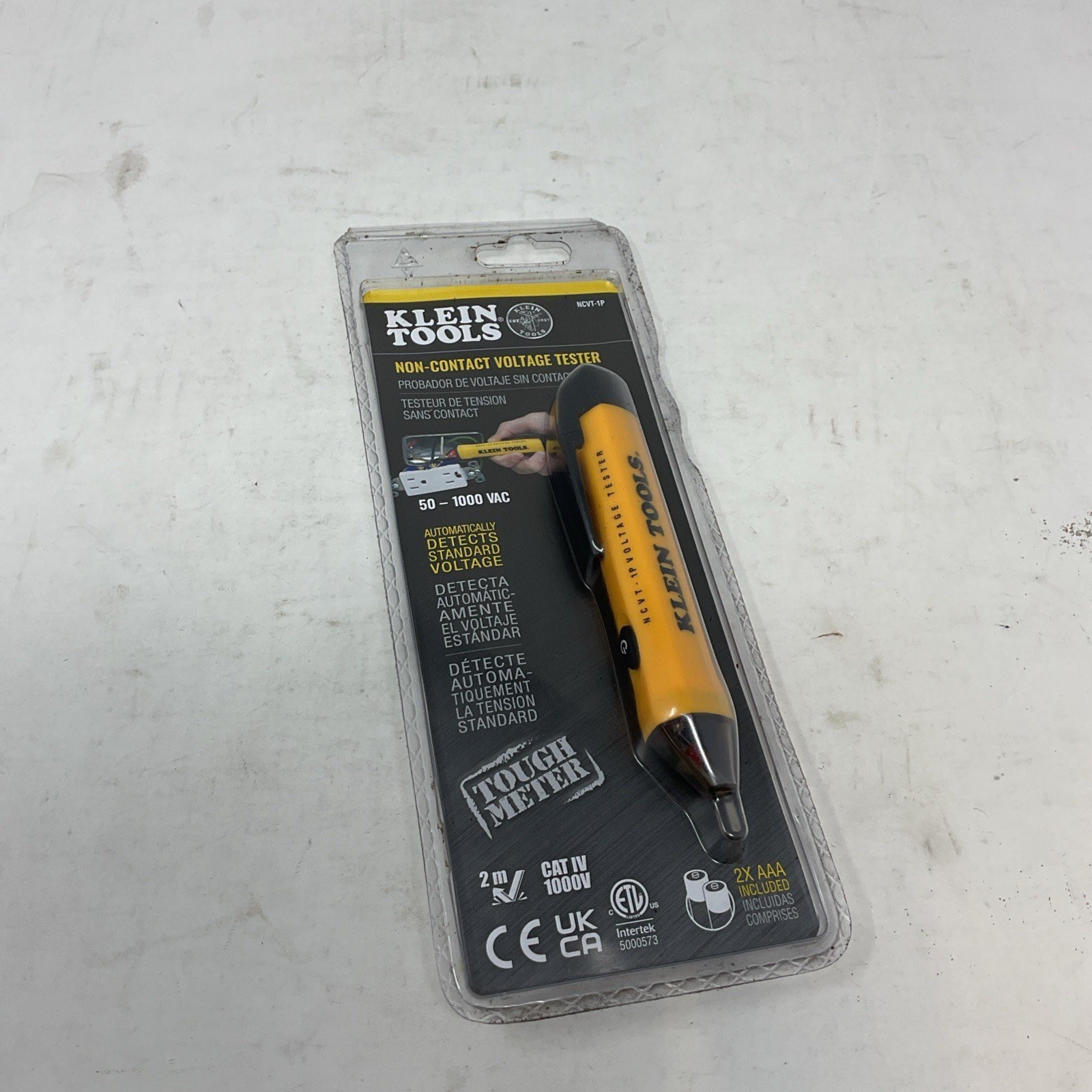 Klein Tools Voltage Tester Non Contact Voltage Pen 50V 1000V AC Audible LEDAlarm