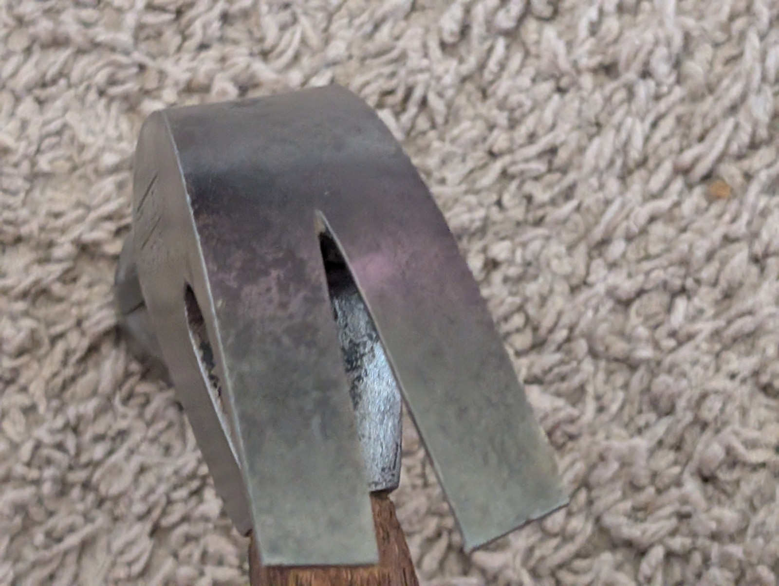 Vintage Stanley 101 20-OZ Wood Handle Claw Hammer