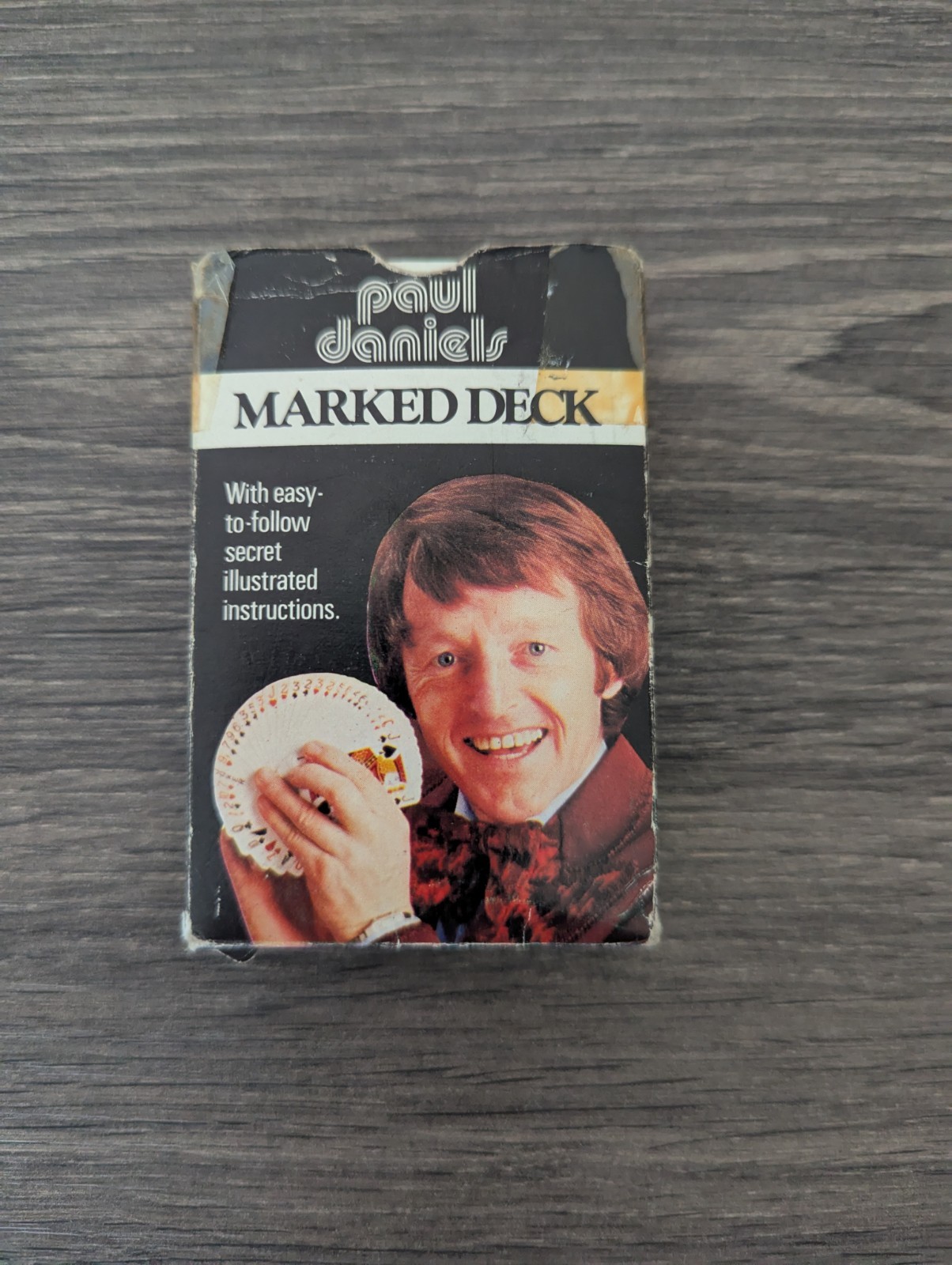 Vintage Paul Daniels Marked Deck - Magician Magic Svengali Pack of Cards - 1979