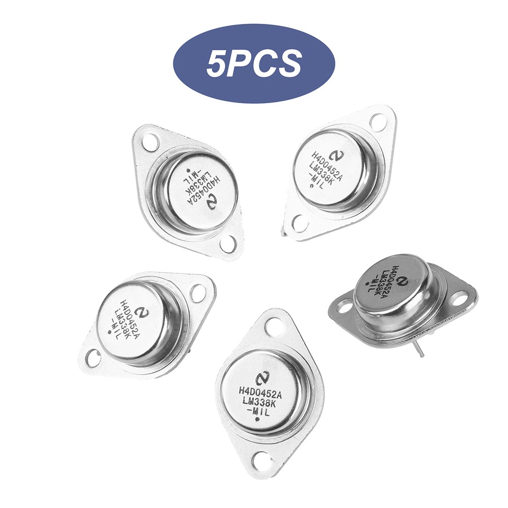 5Pcs 5A Voltage Adjustable Regulator 1.2V To 32V LM338K LM338