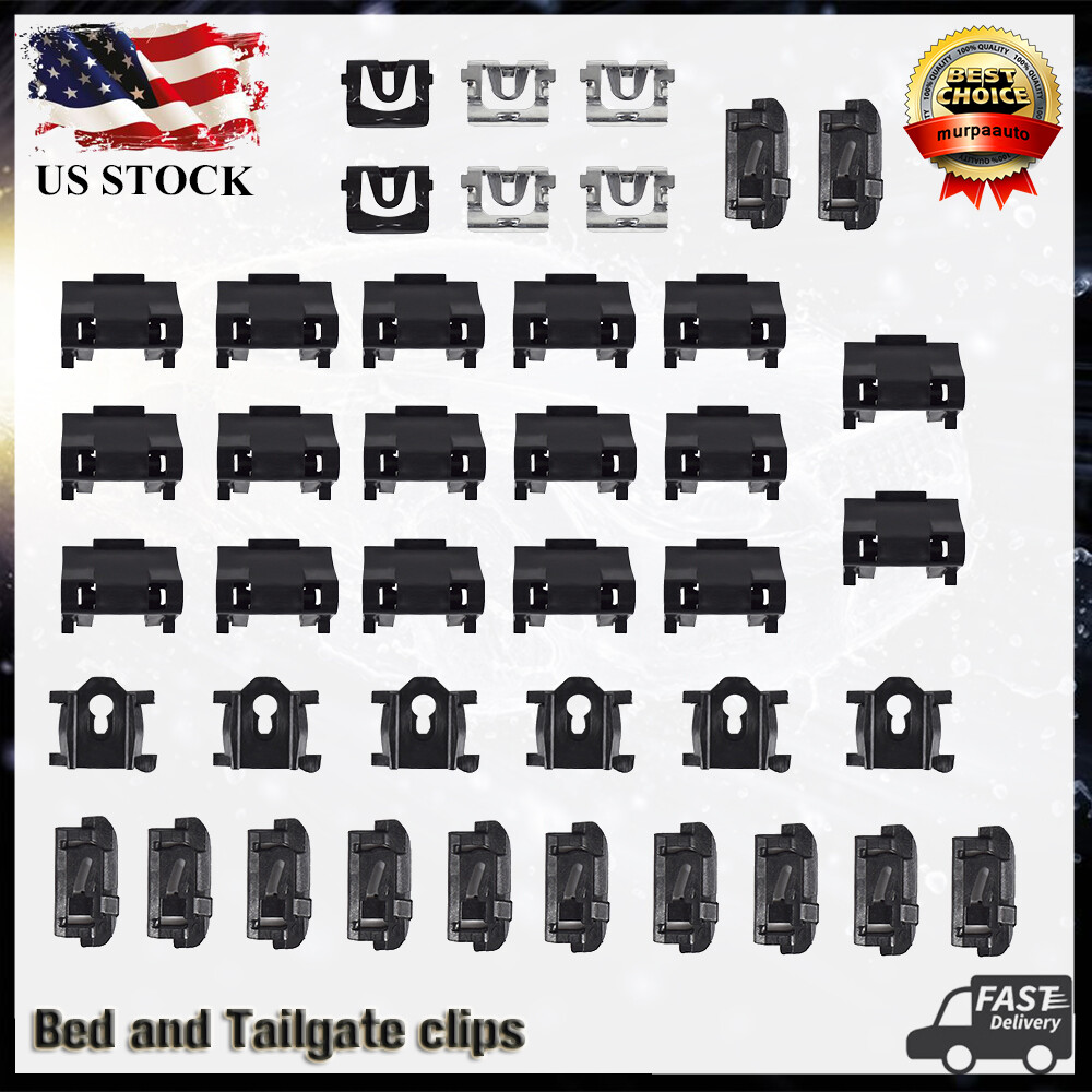 Bed & Tailgate and rear window Clip Kit For 1978-1987 El Camino Caballero