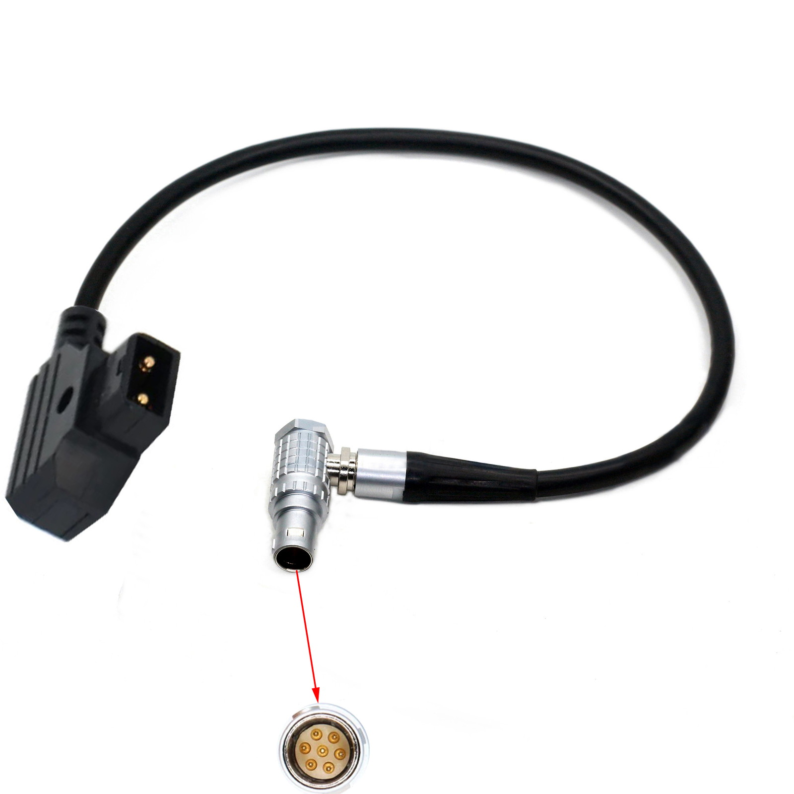 D-tap to FHG 0B 7Pin Male for TILTA Nucleus-M Power Cable,TILTA Nucleus-M Cable