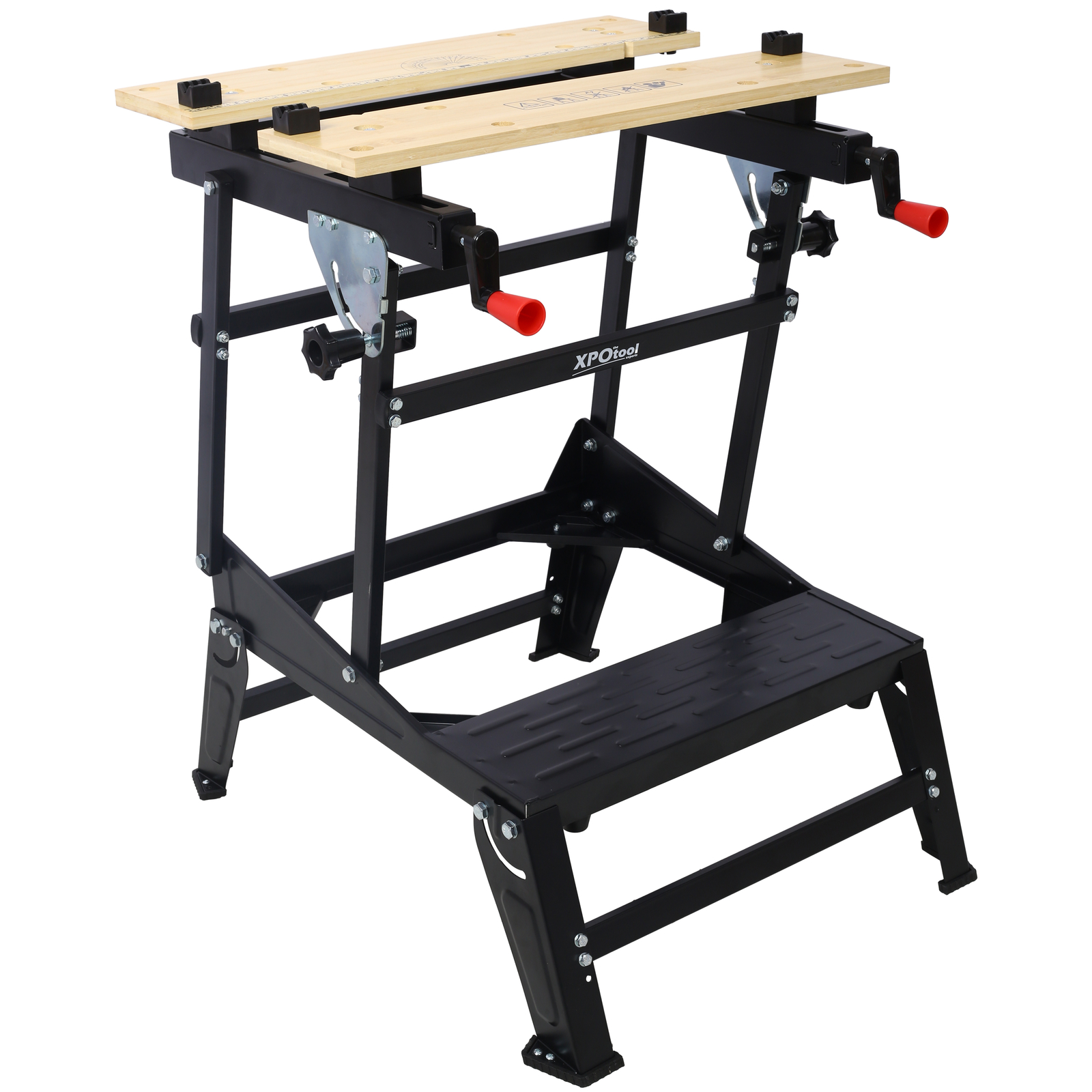 Foldable Work Bench Portable Workstation For Garage Workshop Up To 550 Pounds