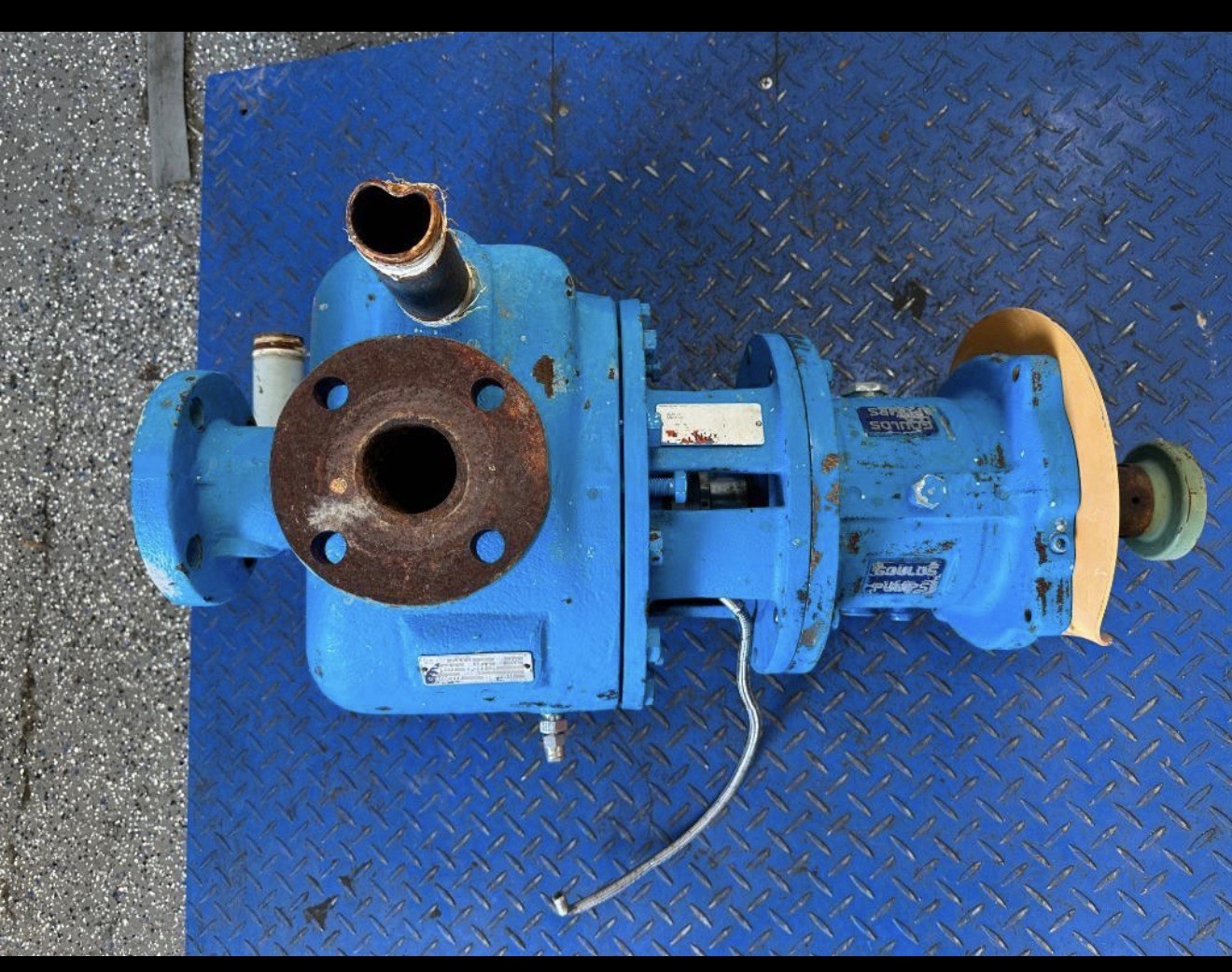 Goulds Pump 3796 2x2x10. Iron Pump
