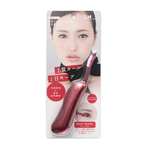 KAI Hot Eyelash Curler Glamorous Red KQ0342