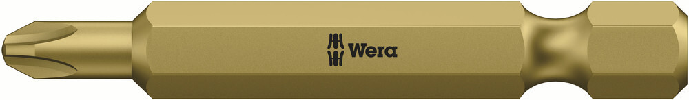 Wera 380161, 851/4 RH Reduced Tip Bits, PH 2 x 50 mm