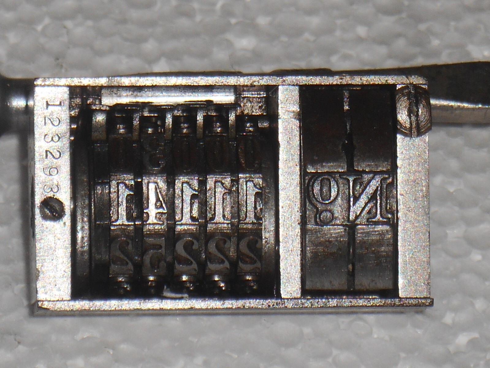 BOSTON Letterpress Numbering Machine | 8