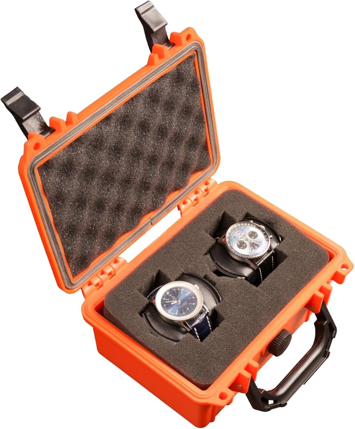 MEIJIA Waterproof Case with Foam Insert - 8.12" Compact Design for Drones
