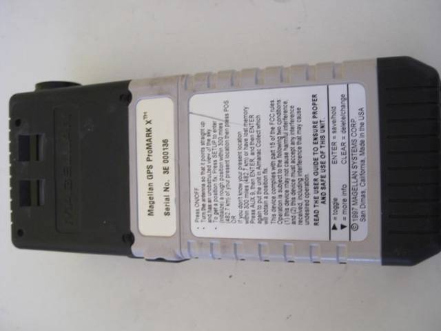 MAGELLAN PROMARK X GPS DGPS-1 X MGL-2 804-3001-00A +BACKPACK ANTENNA BUNDLE