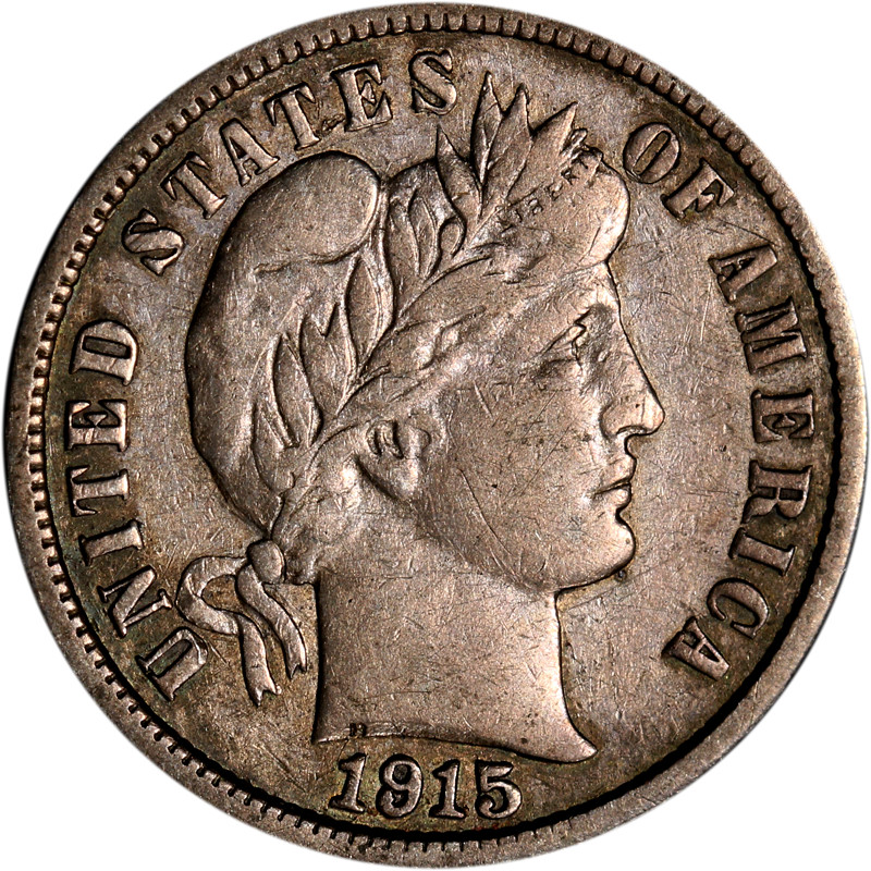 1915-S Barber Dime Great Deals From The Executive Coin Company