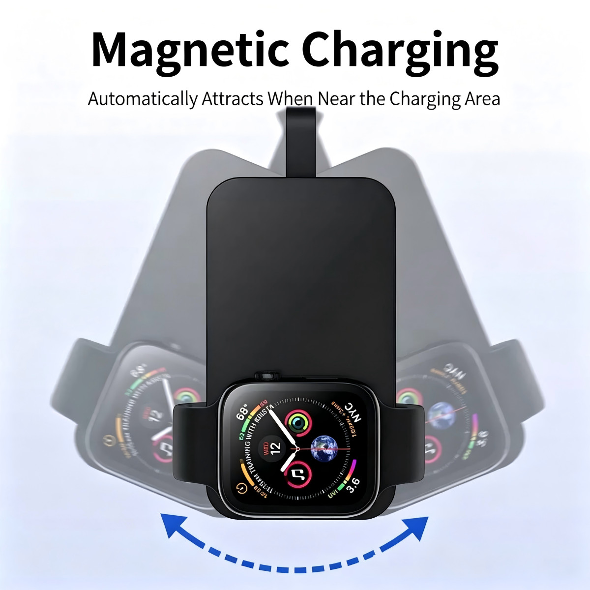 For Apple Watch Series Fast Charging Portable iWatch Power Bank Charger.