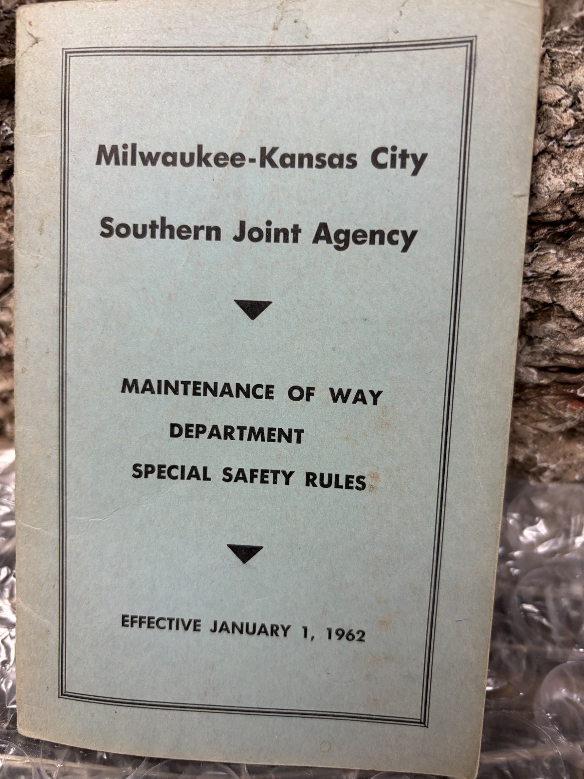 Milwaukee - Kansas City KCS CMStP&P Joint Agency Mow Safety Rules