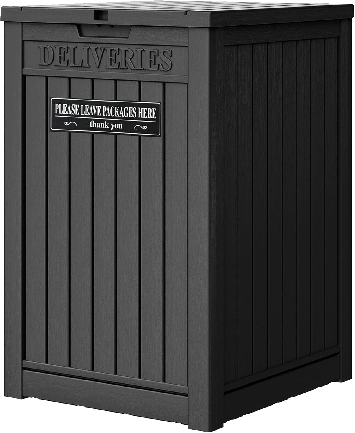 Package Delivery Box for Outside, 48 Gallon Storage with Lockable Secure, Large