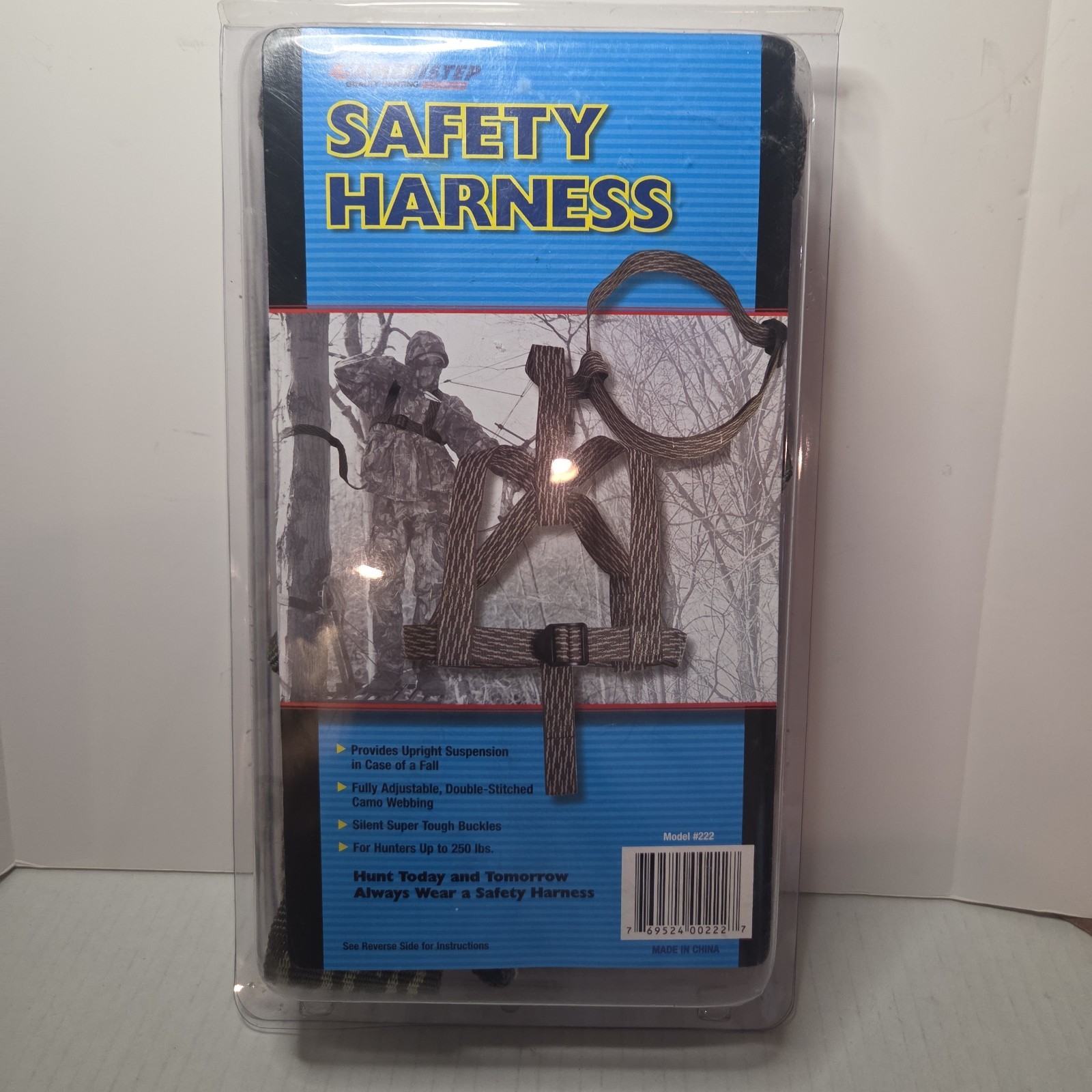 New Ameristep Camo Hunter Safety Harness Adjustable Quick Release #222