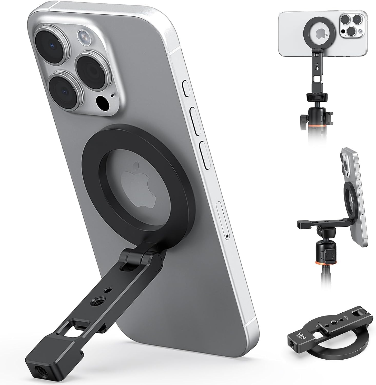VRIG MG-23 Magnetic Holder with Magsafe for iPhone 17 16 15 14 13 12 Max Plus...