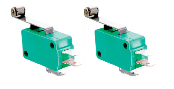 2-Pack SPDT Snap-Action Standard Micro Limit Switch w/Roller Open/Closed