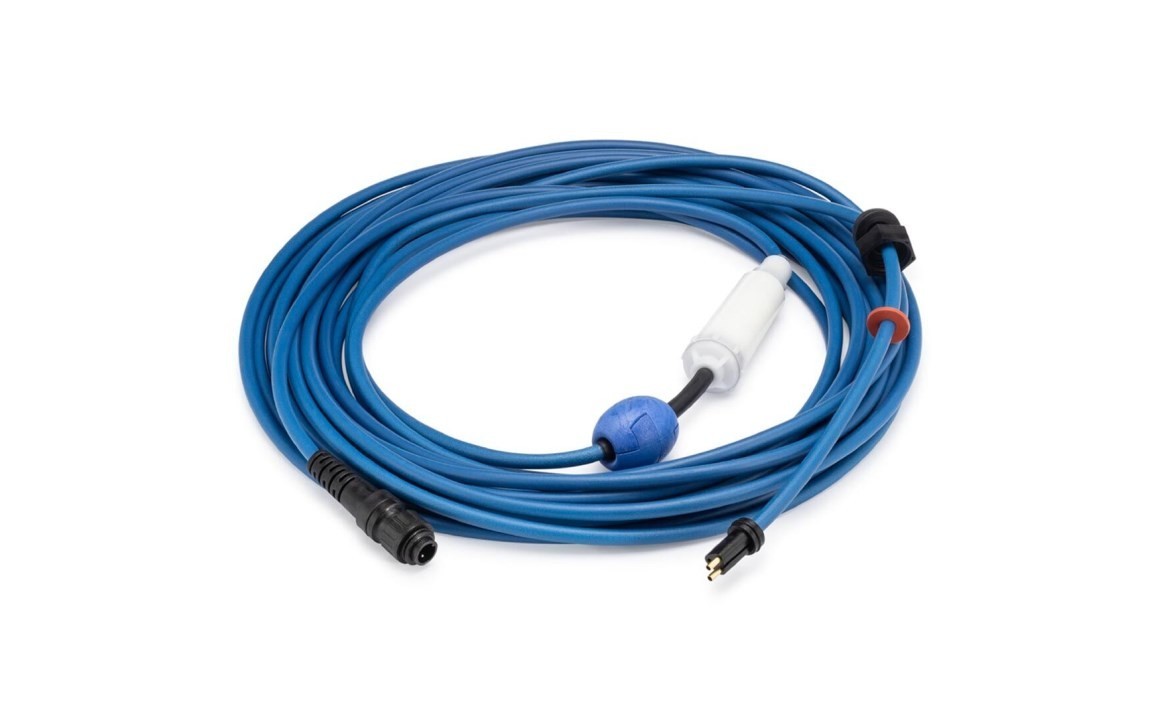 Maytronics Blue 2-Wire Cable with Swivel for Dolphin S200 Pool Cleaner - 60 Feet