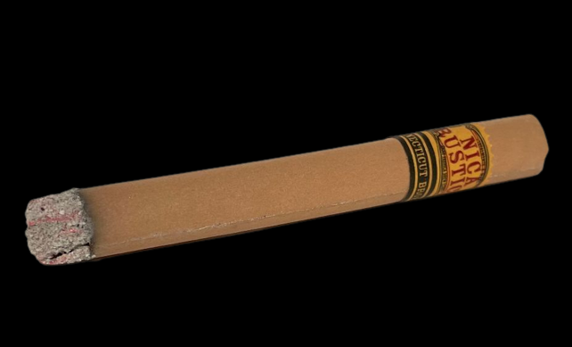 FAKE CIGAR With Real Band Red Ash Trick Joke Gag Lit Prop Prank Smoking Costume