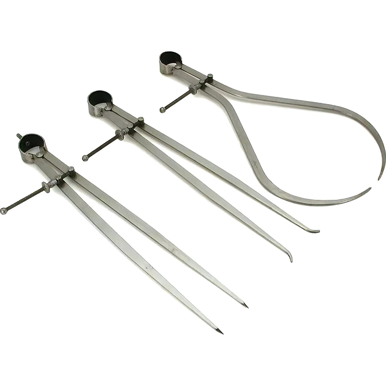 3 Inside Outside Divider Calipers Machinist Tools 12