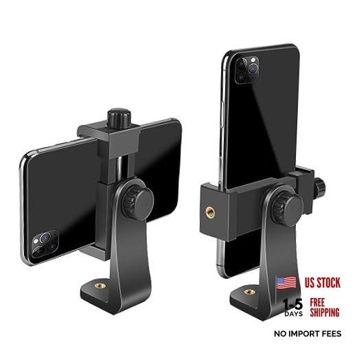 Premium Smartphone Holder/Vertical and Horizontal Tripod Mount Adapter