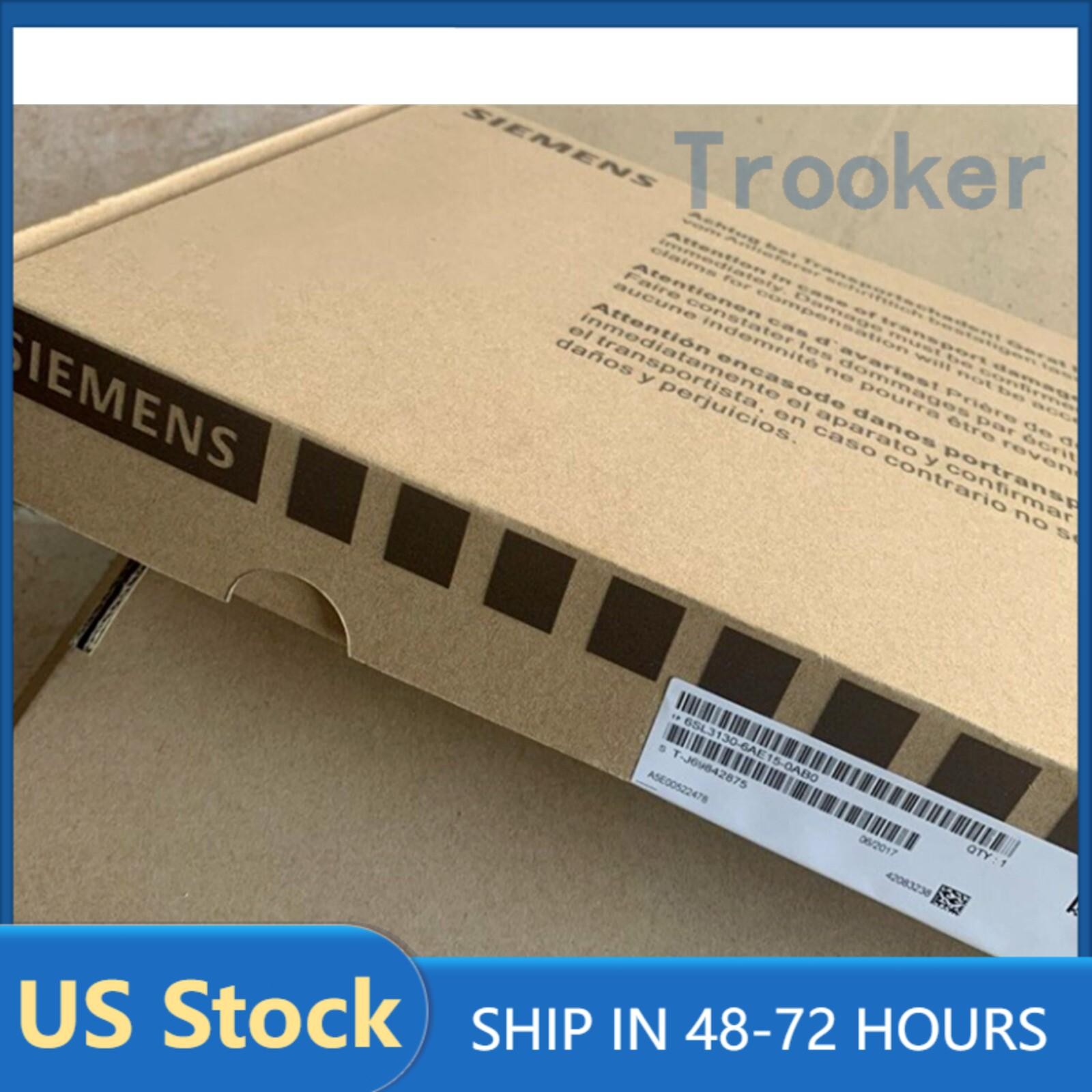 NEW Siemens 6SL3130-6AE15-0AB0 10kW (10HP) Smart Line Module Input 50/60Hz 3AC
