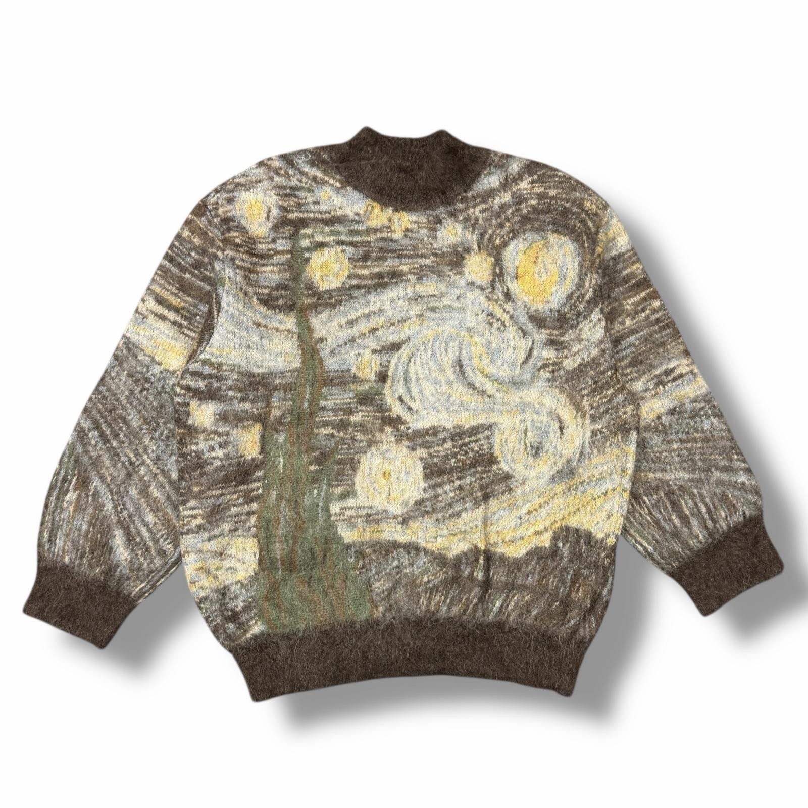 Kota Gushiken 22AW The Starrish Night Mohair knit KGAW22-K06 Brown 2 （1291...