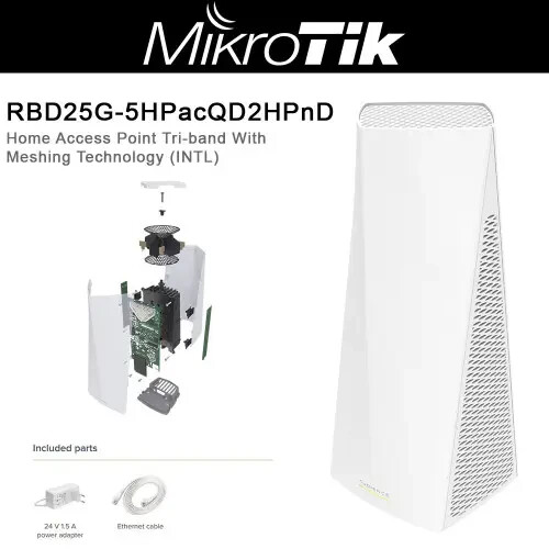 Mikrotik Audience Tri-band home access point with mesh US version